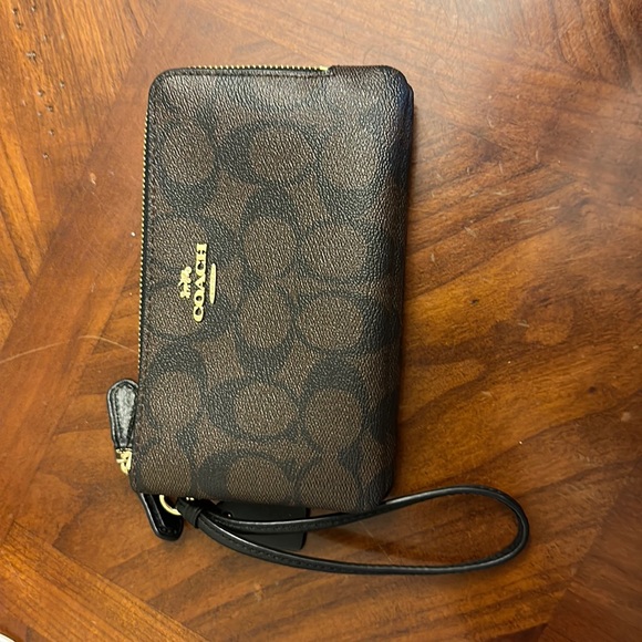 Coach Handbags - Double zip coach wristlet